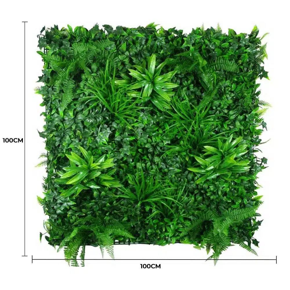 Luxury Green Tropics Vertical Garden/Green Wall UV Resistant 1m x 1m