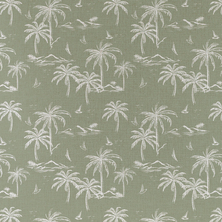 Cushion Cover-With Piping-Postcards Sage-45cm x 45cm