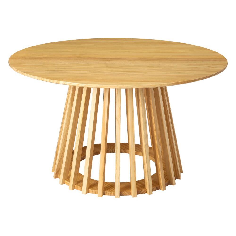Coastal Charm - Palmer Coastal Haven Natural Coffee Table