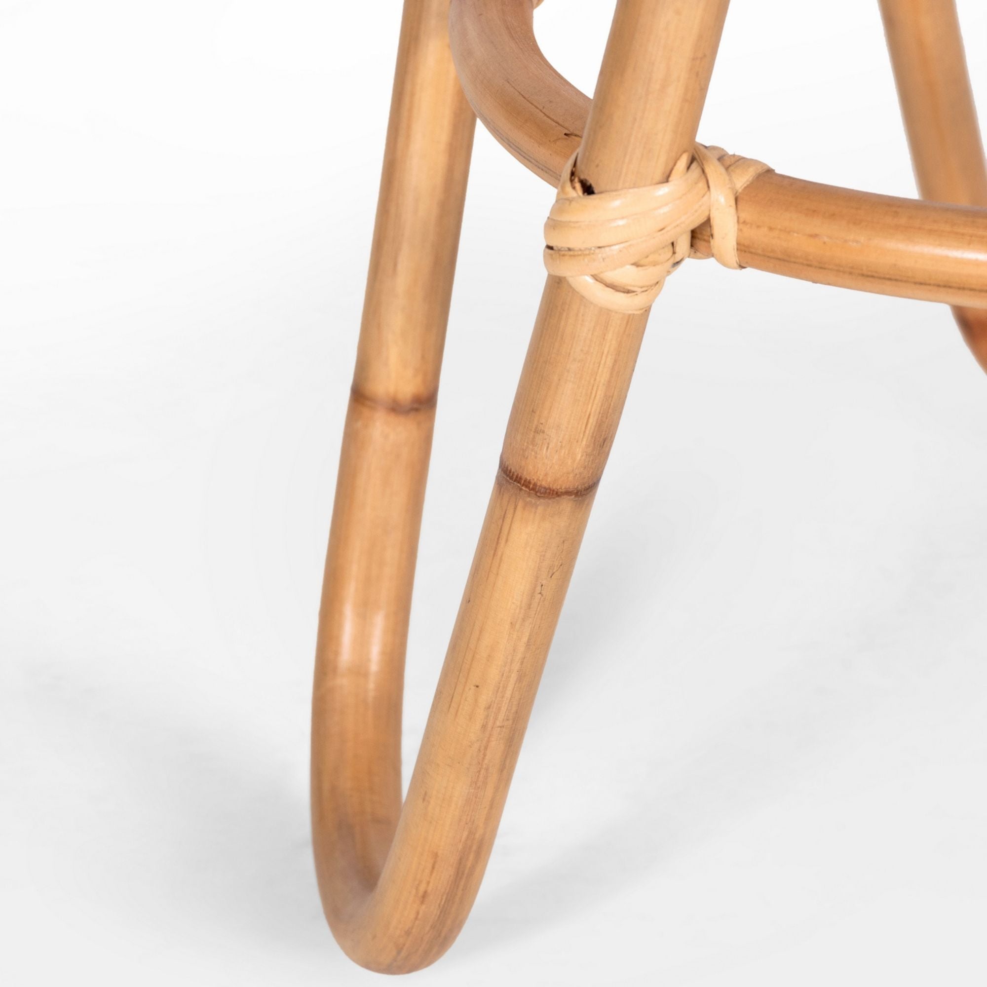 Coastal Charm - Crocus Rattan Round Coffee Table 80cm - Natural