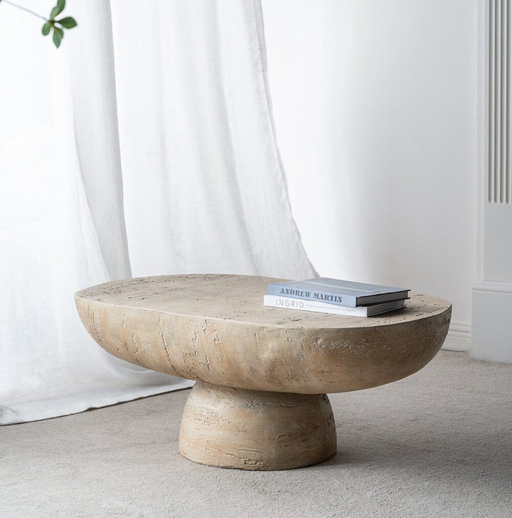 Coastal Charm - Logan Cement Coffee Table
