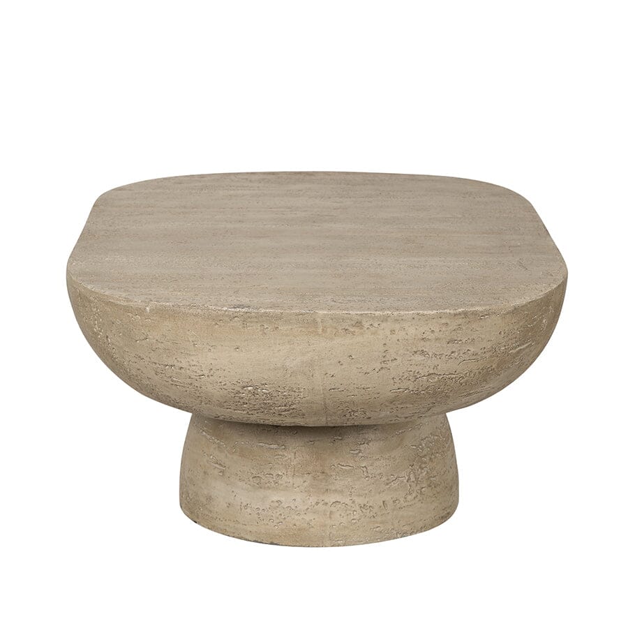Coastal Charm - Logan Cement Coffee Table