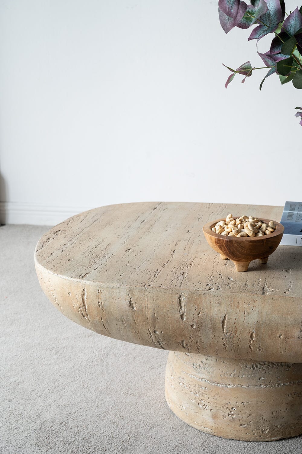 Coastal Charm - Logan Cement Coffee Table